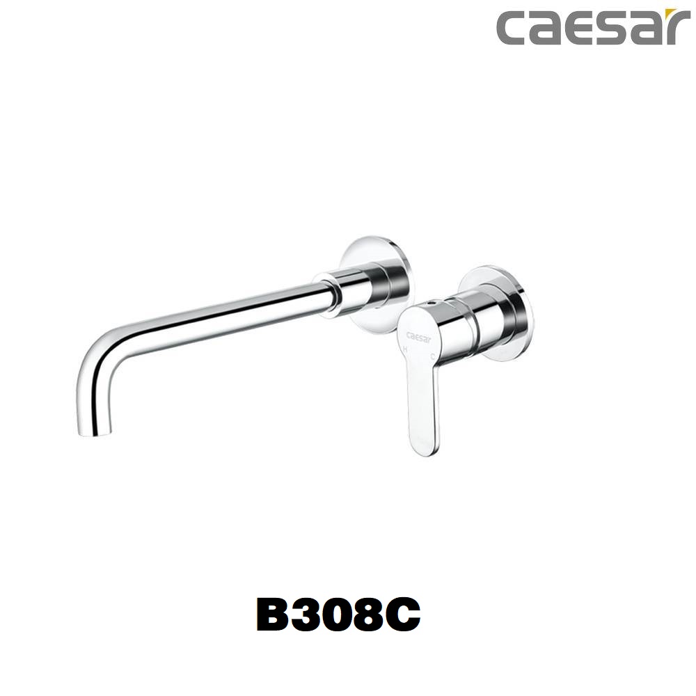 voi-lavabo-gan-tuong-nong-lanh-caesar-b308c
